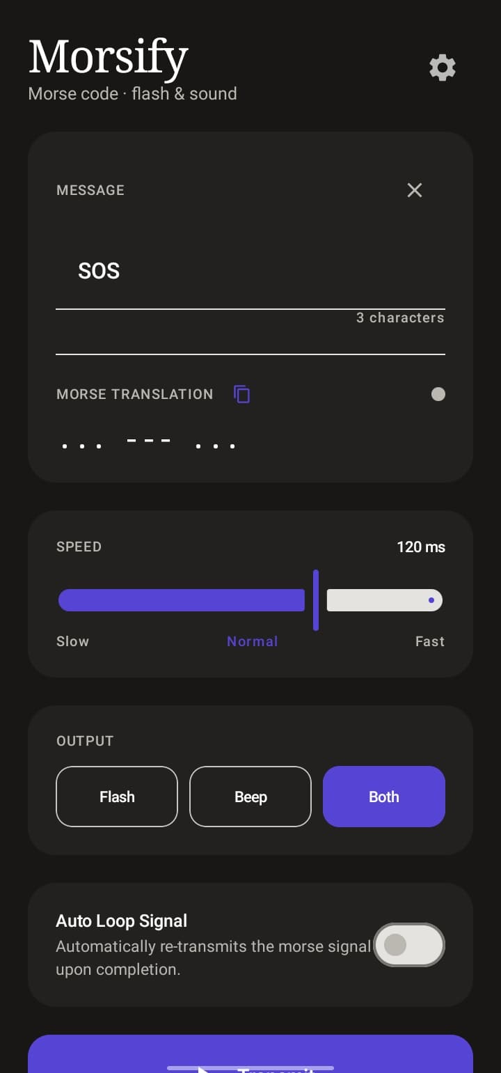 Morsify Dashboard